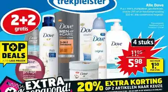 Trekpleister Alle dove aanbieding