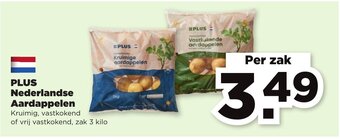 PLUS Nederlandse Aardappelen 3 kilo aanbieding