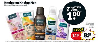 Kruidvat Kneipp en Kneipp Men aanbieding