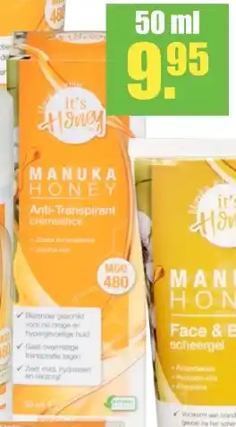 Gezond & Wel Manuka honey 50ml aanbieding