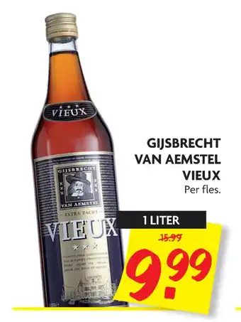 Dekamarkt Gijsbrecht van aemstel vieux 1 liter aanbieding