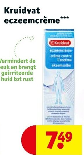 Kruidvat Kruidvat eczeemcrème aanbieding