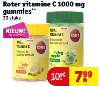 Kruidvat Roter vitamine C 1000 mg gummies aanbieding