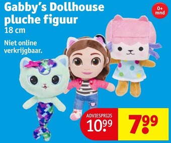 Kruidvat Gabby's Dollhouse pluche figuur 18 cm aanbieding