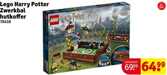 Kruidvat Lego Harry Potter Zwerkbal hutkoffer aanbieding