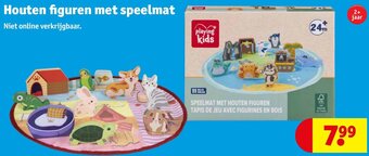 Kruidvat Houten figuren met speelmat aanbieding