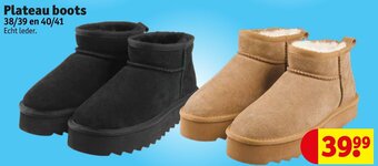 Kruidvat Plateau boots aanbieding