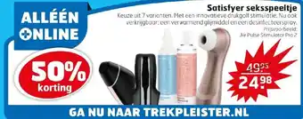 Trekpleister Satisfyer seksspeeltje aanbieding