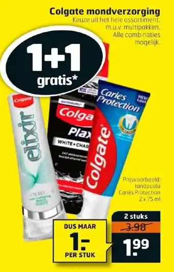 Trekpleister Colgate mondverzorging aanbieding