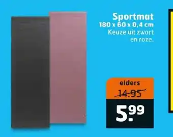 Trekpleister Sportmat aanbieding