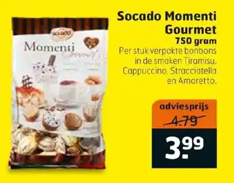 Trekpleister Socado momenti gourmet 750g aanbieding