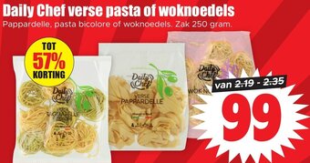 Dirk Daily Chef verse pasta of woknoedels 250g aanbieding