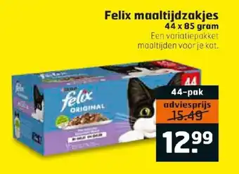 Trekpleister Felix maaltijdzakjes aanbieding