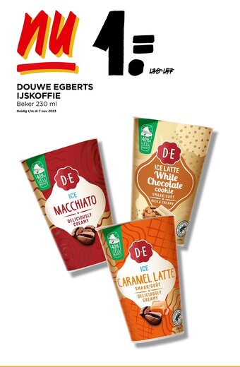 Jumbo DOUWE EGBERTS IJSKOFFIE Beker 230 ml aanbieding