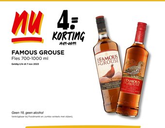 Jumbo FAMOUS GROUSE 700 - 1000mL aanbieding