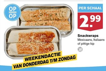 Hoogvliet Snackwraps aanbieding