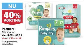 Hoogvliet Pampers aanbieding