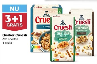 Hoogvliet Quaker Cruesli aanbieding