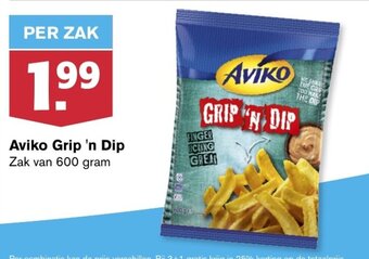 Hoogvliet Aviko Grip 'n Dip 600 gram aanbieding