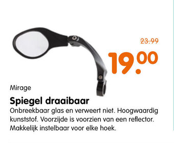 Plentyparts Spiegel draaibaar aanbieding