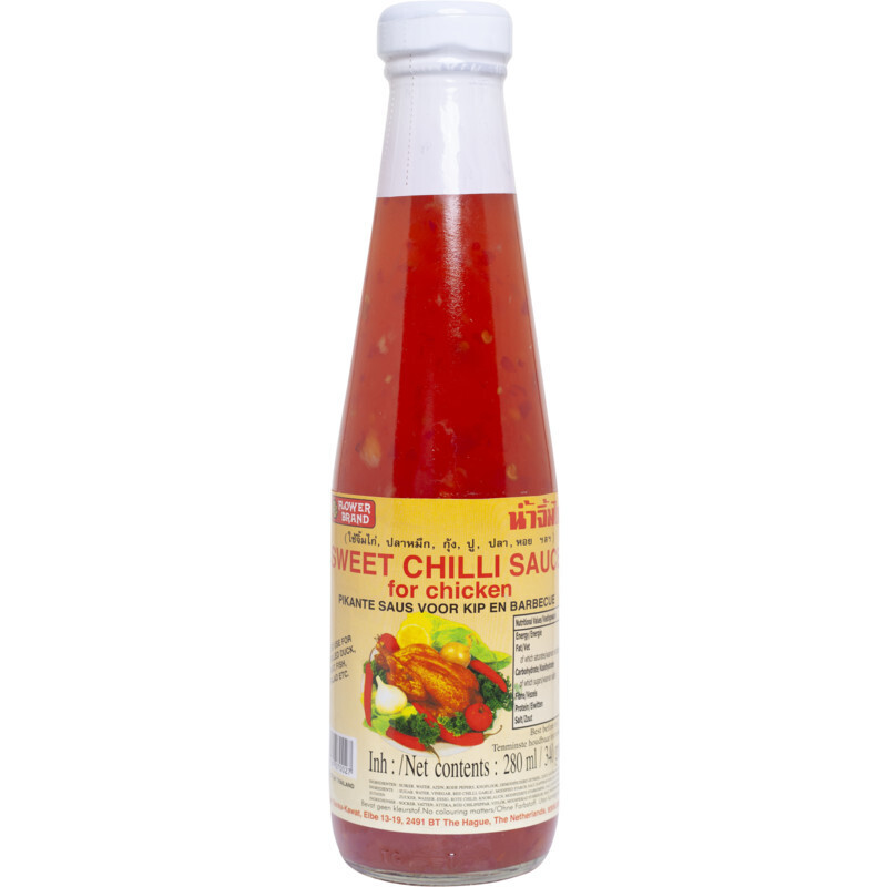 Flowerbrand sweet chili sauce aanbieding bij Albert Heijn