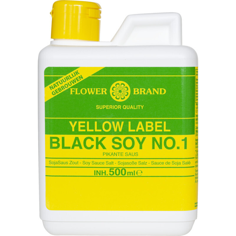 Flowerbrand black soy sauce no. 1 aanbieding bij Albert Heijn