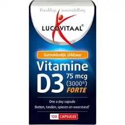 Albert Heijn Lucovitaal vitamine d3 75mcg aanbieding