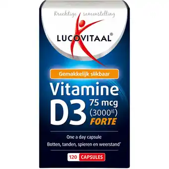 Albert Heijn Lucovitaal vitamine d3 75mcg aanbieding