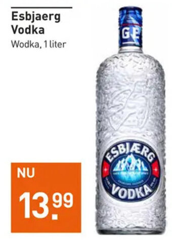 Gall & Gall Esbjaerg Vodka Wodka, 1 liter aanbieding