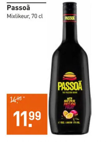 Gall & Gall Passoã Mixlikeur, 70 cl aanbieding