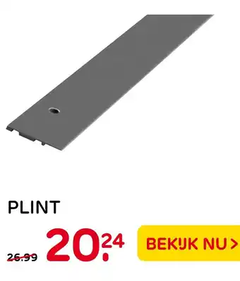 Praxis Tuincentrum Plint aanbieding