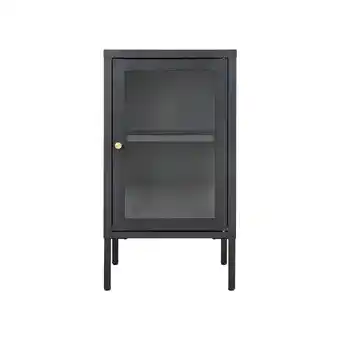 fonQ Artichok james cabinet metalen opbergkast zwart - 38 x 70 cm aanbieding