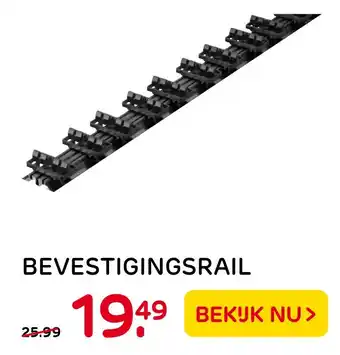 Praxis Tuincentrum Bevestigingsrail aanbieding