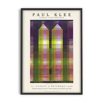 fonQ Pstr studio - paul klee - double towers aanbieding