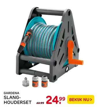 Praxis Tuincentrum Gardena slanghouderset aanbieding