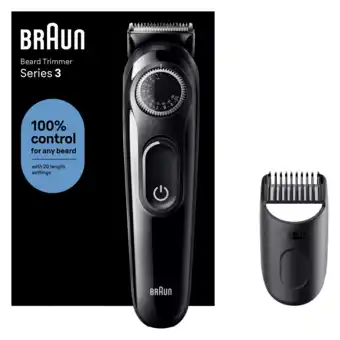 MediaMarkt Braun beardtrimmer bt3400 aanbieding