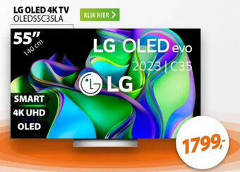 Expert LG OLED 4K TV OLED55C35LA aanbieding