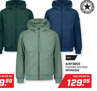 Daka Sport AIRFORCE Padded Bomber Winterjas aanbieding