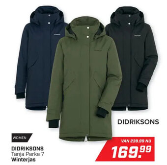 Daka Sport DIDRIKSONS Tanja Parka 7 Winterjas aanbieding