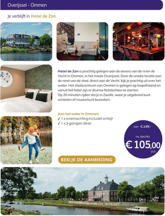 Marrea Hotelarrangementen Overijssel - ommen aanbieding