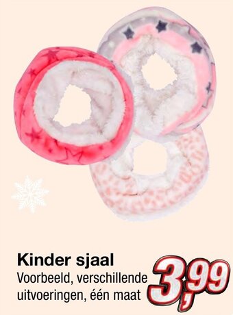 Kik Kinder sjaal aanbieding