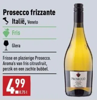 ALDI Prosecco frizzante 0.75L aanbieding