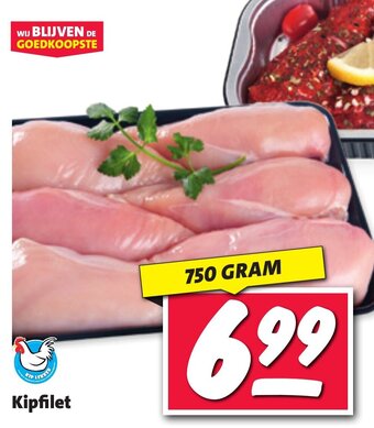 Nettorama Kipfilet 750g aanbieding