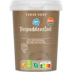 Albert Heijn Ah verse soep bospaddenstoel aanbieding