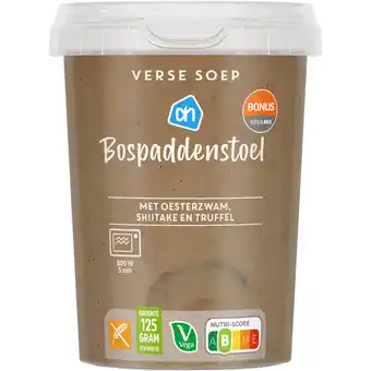 Albert Heijn Ah verse soep bospaddenstoel aanbieding