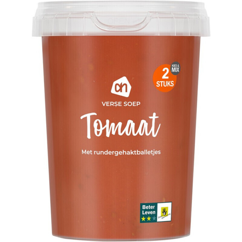 Albert Heijn Ah verse soep tomaat aanbieding