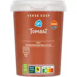 Albert Heijn Ah verse soep tomaat aanbieding