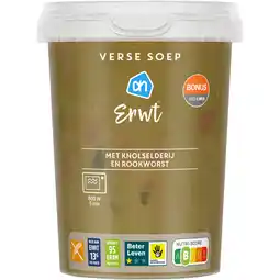 Albert Heijn Ah verse soep erwt aanbieding