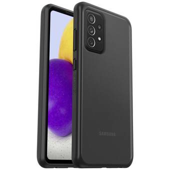 Conrad Otterbox react case samsung galaxy a72 zwart (transparant) aanbieding