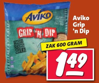 Nettorama Aviko Grip 'n Dip zak 600 gram aanbieding